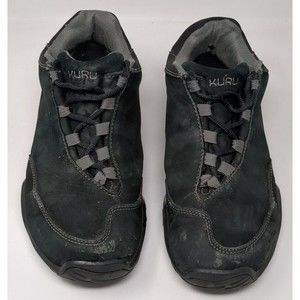 Kuru Chicane Mens Size 9 Shoes Black Suede‎ Leather Low Comfort Casual Sneaker